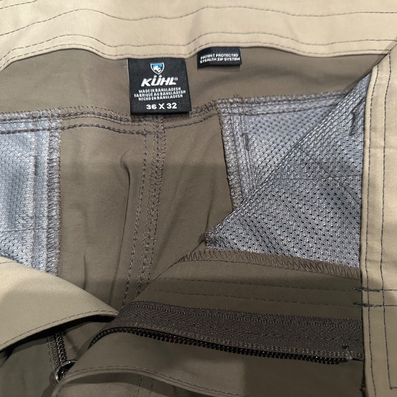Kuhl Mens Renegade Convertible Pants 36x32 - Picture 2 of 4